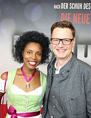 Stephanie und Florian Simböck @ Weltpremiere von "Bullyparade - Der Film" im mathäser Kino, München am 13.08.2017 (©Foto: Martin Schmitz)